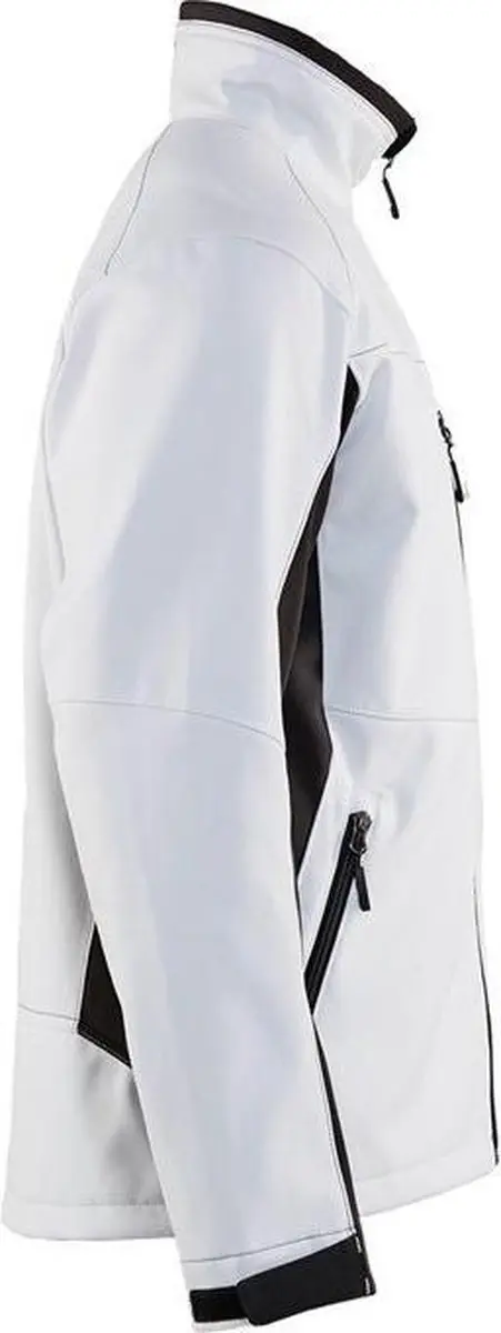 Blåkläder 4950 Softshell Jack - M - Wit/Donkergrijs