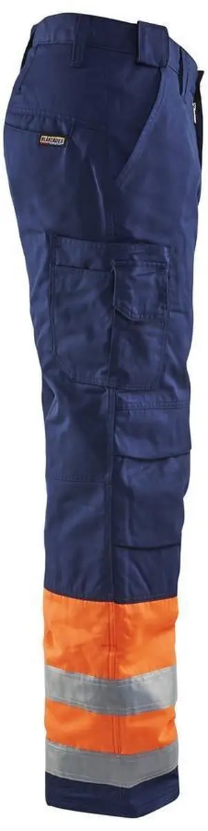 Blåkläder Winterwerkbroek High Vis 1862-1811 - 48 - High Vis Oranje/Marineblauw