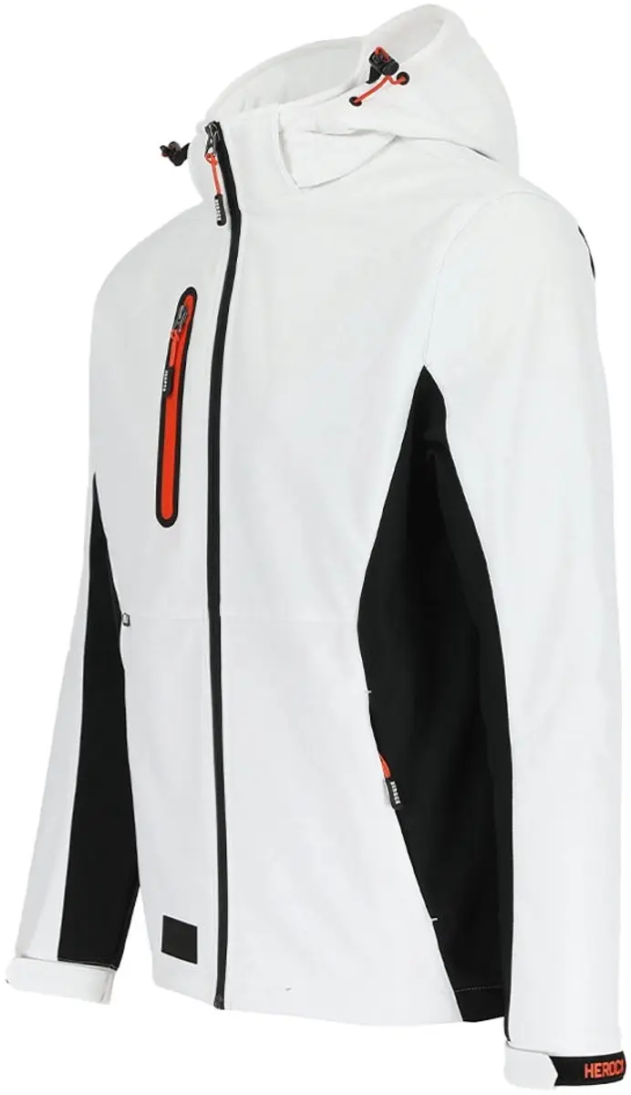 Herock Trystan Softshell Werkjas - Rood XXXL