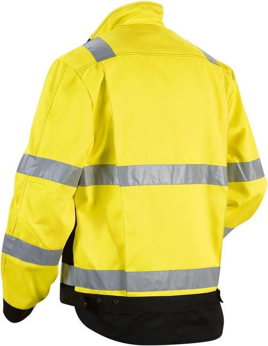 Blåkläder Jas Ongevoerd High Vis MT L - Geel/Zwart