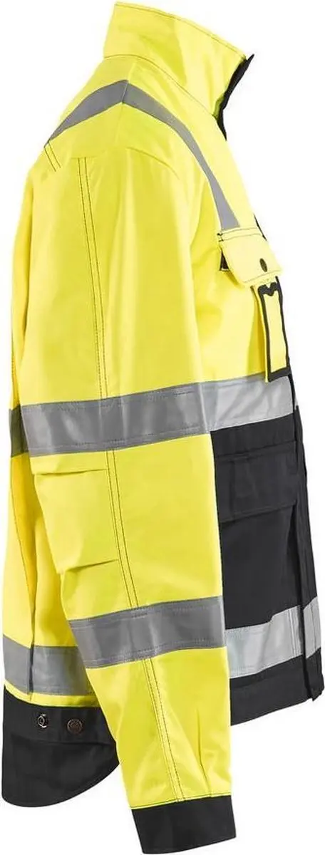 Blåkläder Jas Ongevoerd High Vis MT L - Geel/Zwart