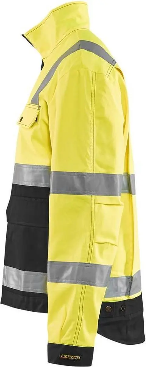 Blåkläder Jas Ongevoerd High Vis MT L - Geel/Zwart