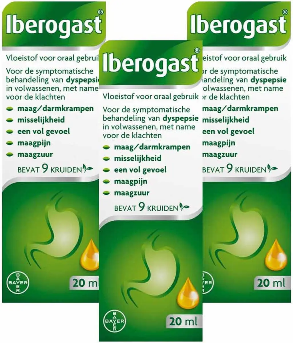 Iberogast Druppels 3x20ml