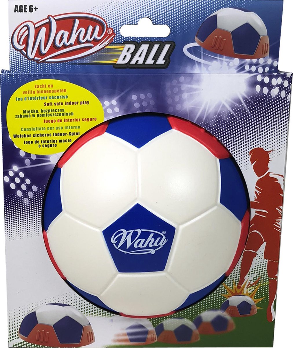 Wahu Ball - Rood/Blauw - De bal voor binnenshuis!