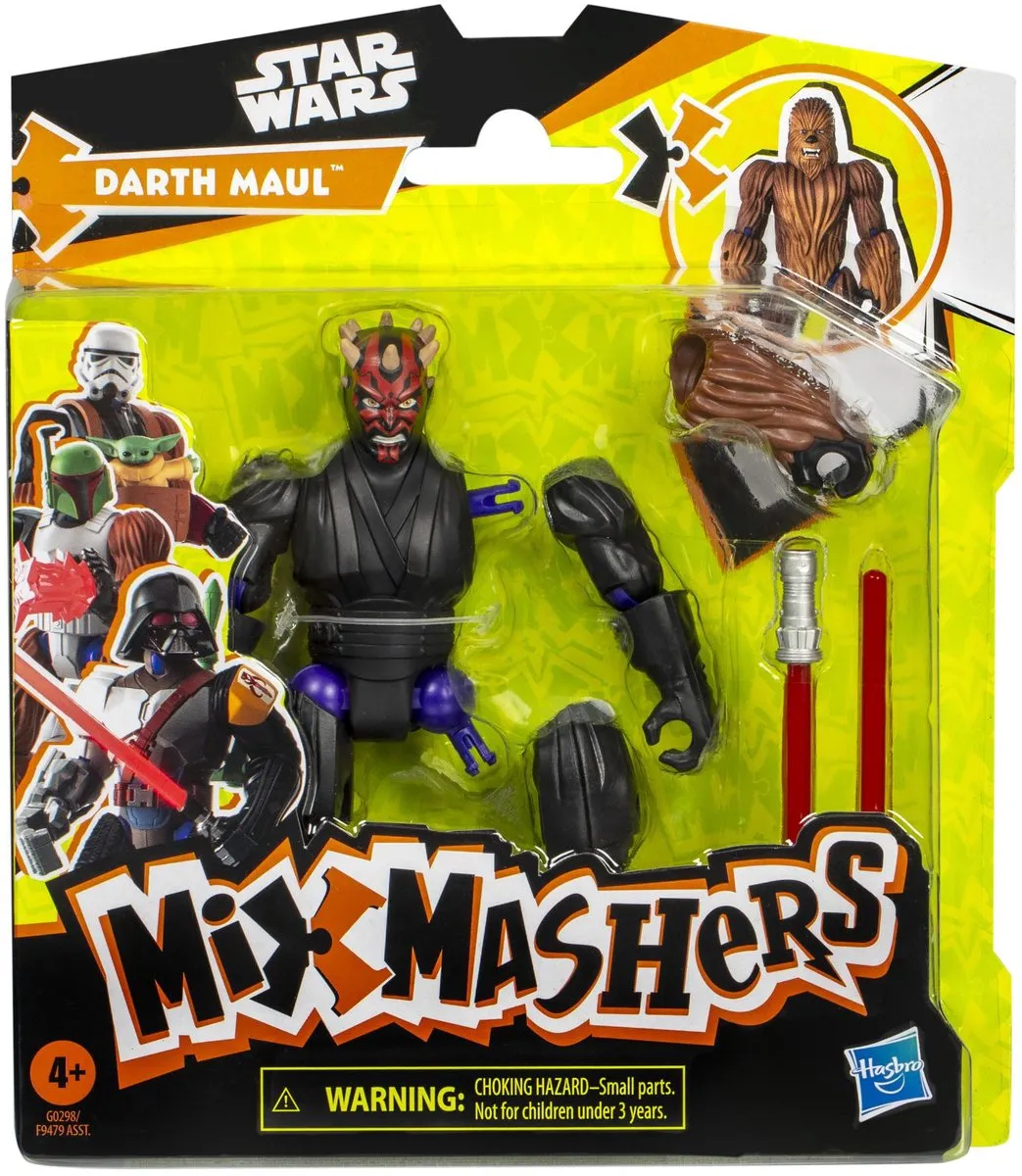 Star Wars Mixmashers Darth Maul Figuur - Multicolor