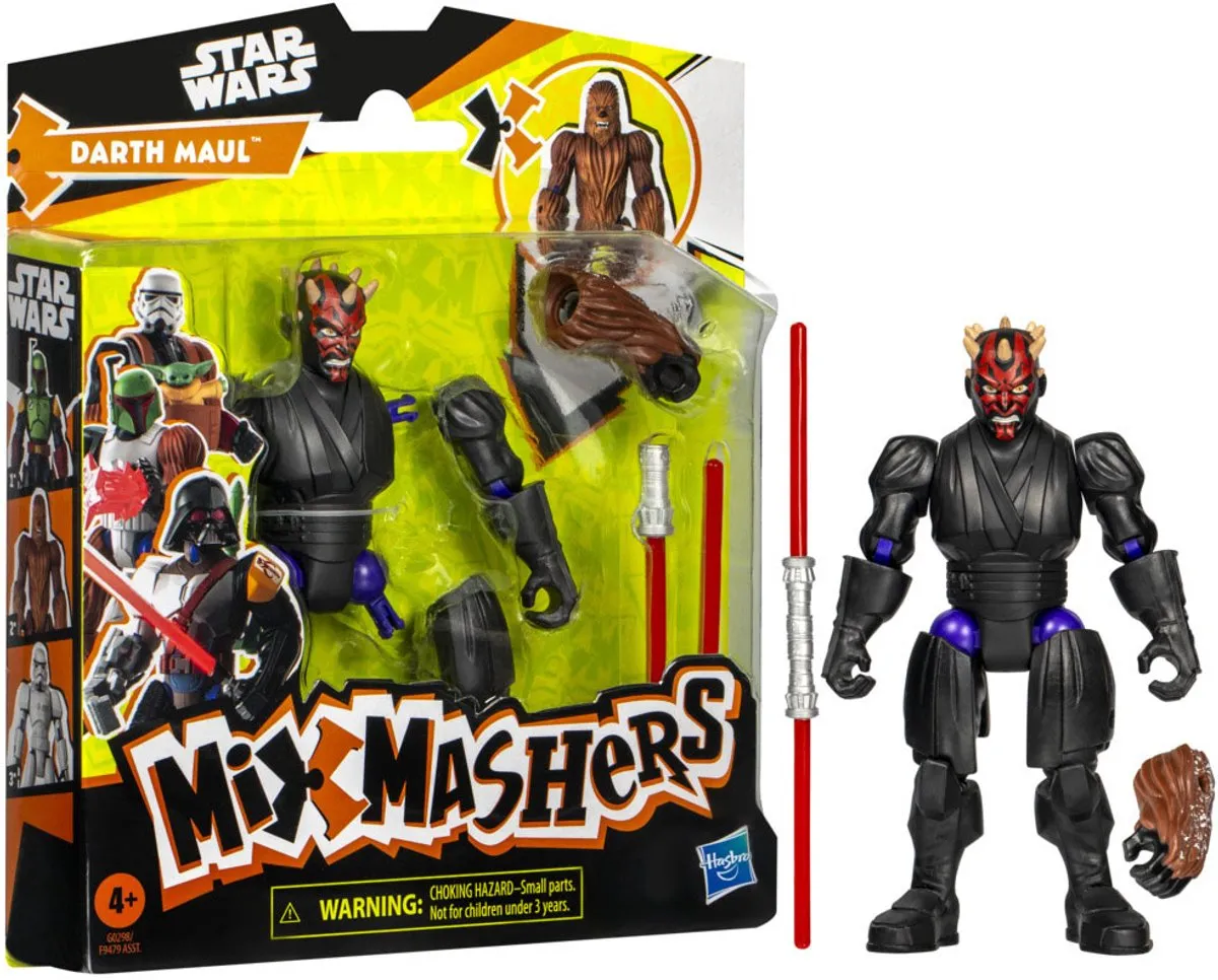 Star Wars Mixmashers Darth Maul Figuur - Multicolor