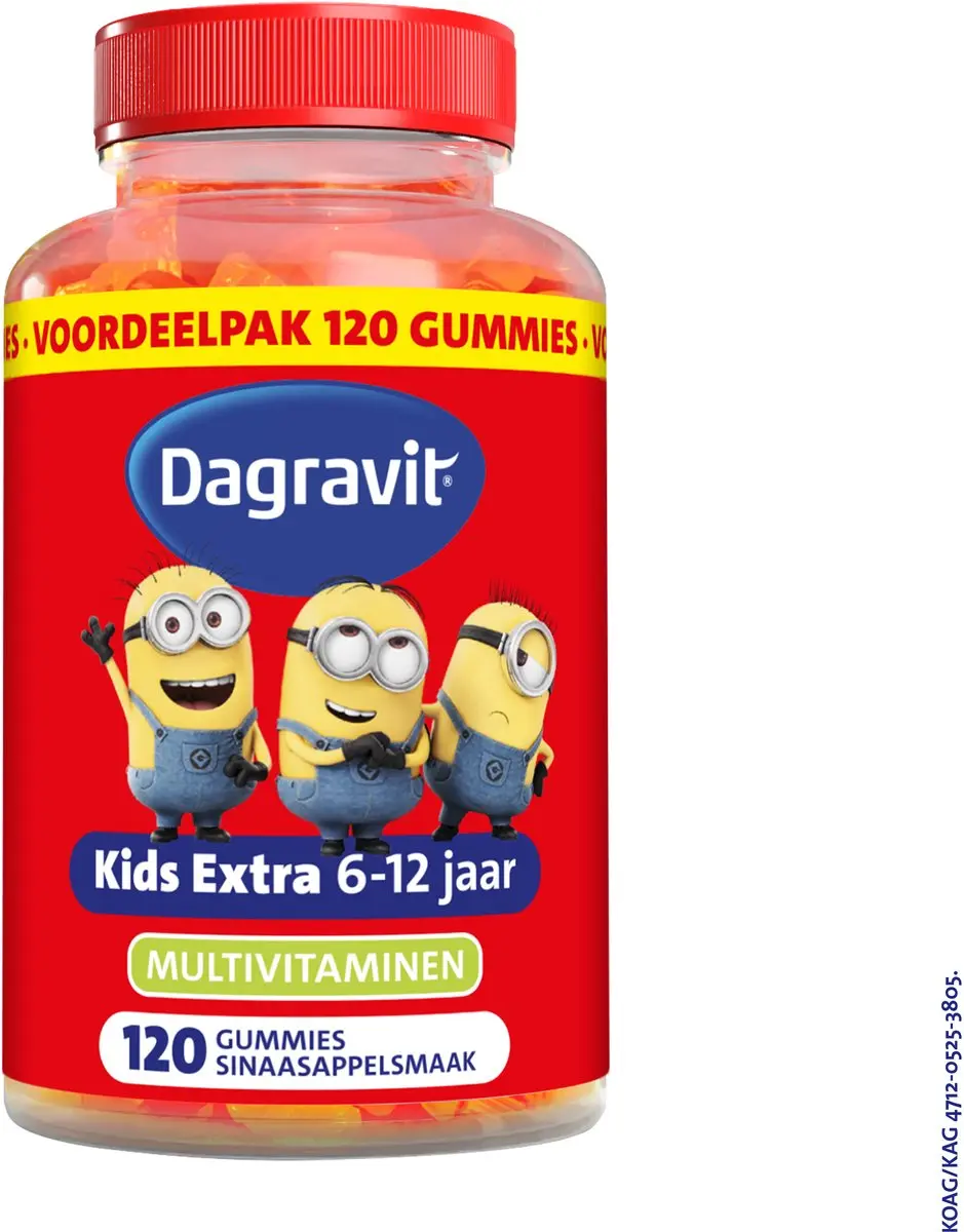 Dagravit Kids Vitaminions Multivitaminen 120 Gummies