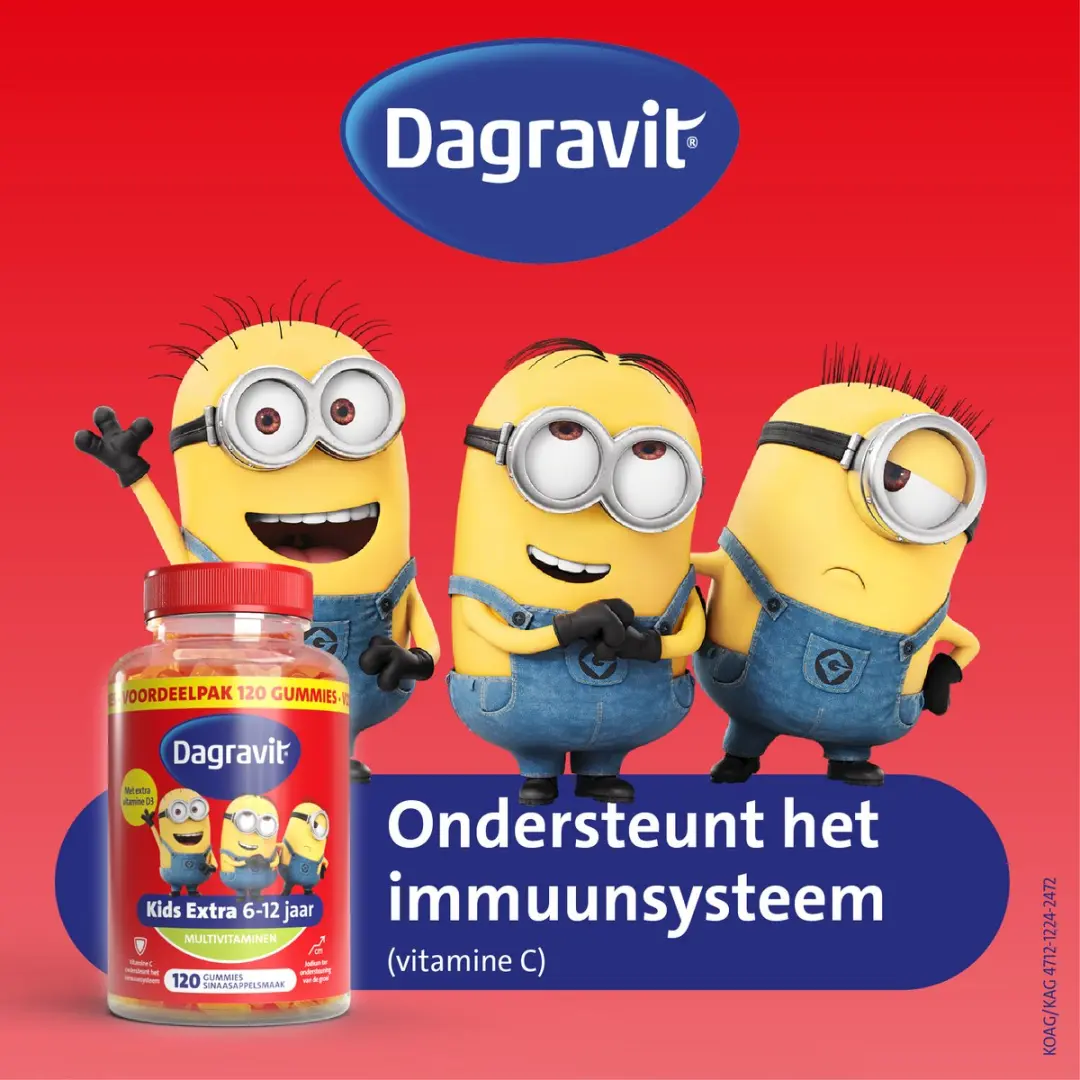 Dagravit Kids Vitaminions Multivitaminen 120 Gummies - 120 Stuks