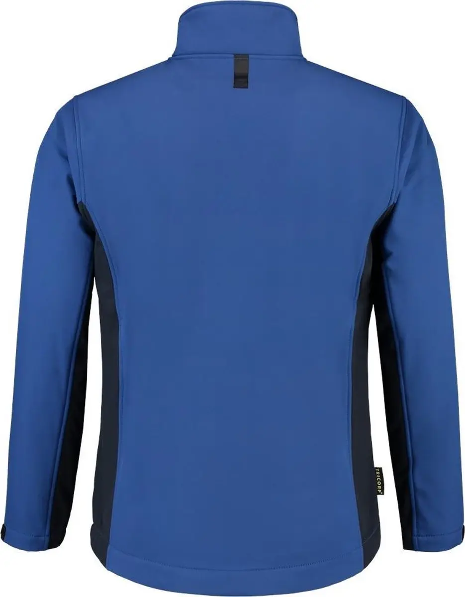 Tricorp Soft Shell Jack Bi-Color 402002 - Royalblauw/Navy - S - afbeelding 6 van 6