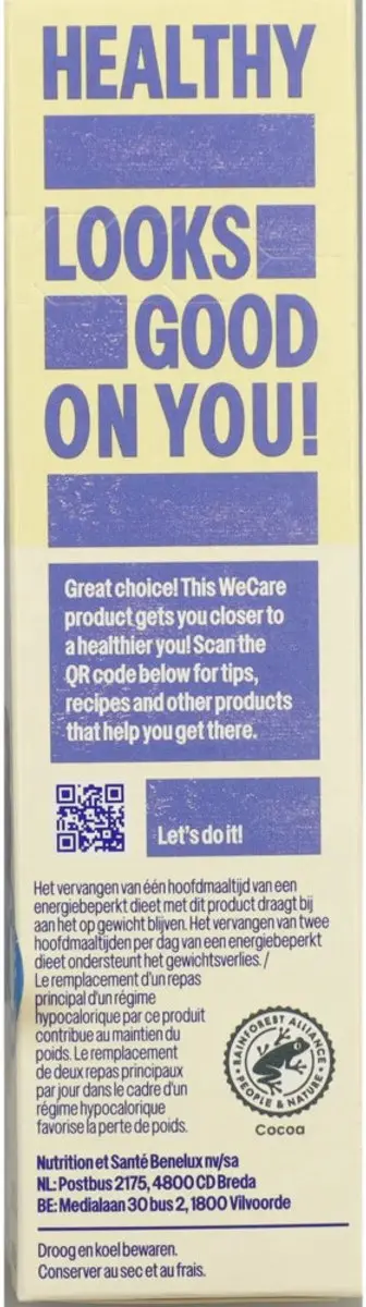 weCare Meal Replacement Bars Fruity Banana 116g