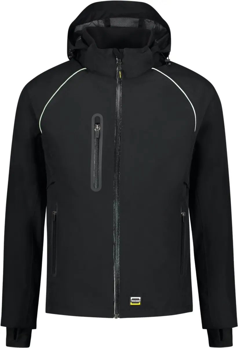 Tricorp Tech Shell Werkjas 402018 - 5XL Zwart