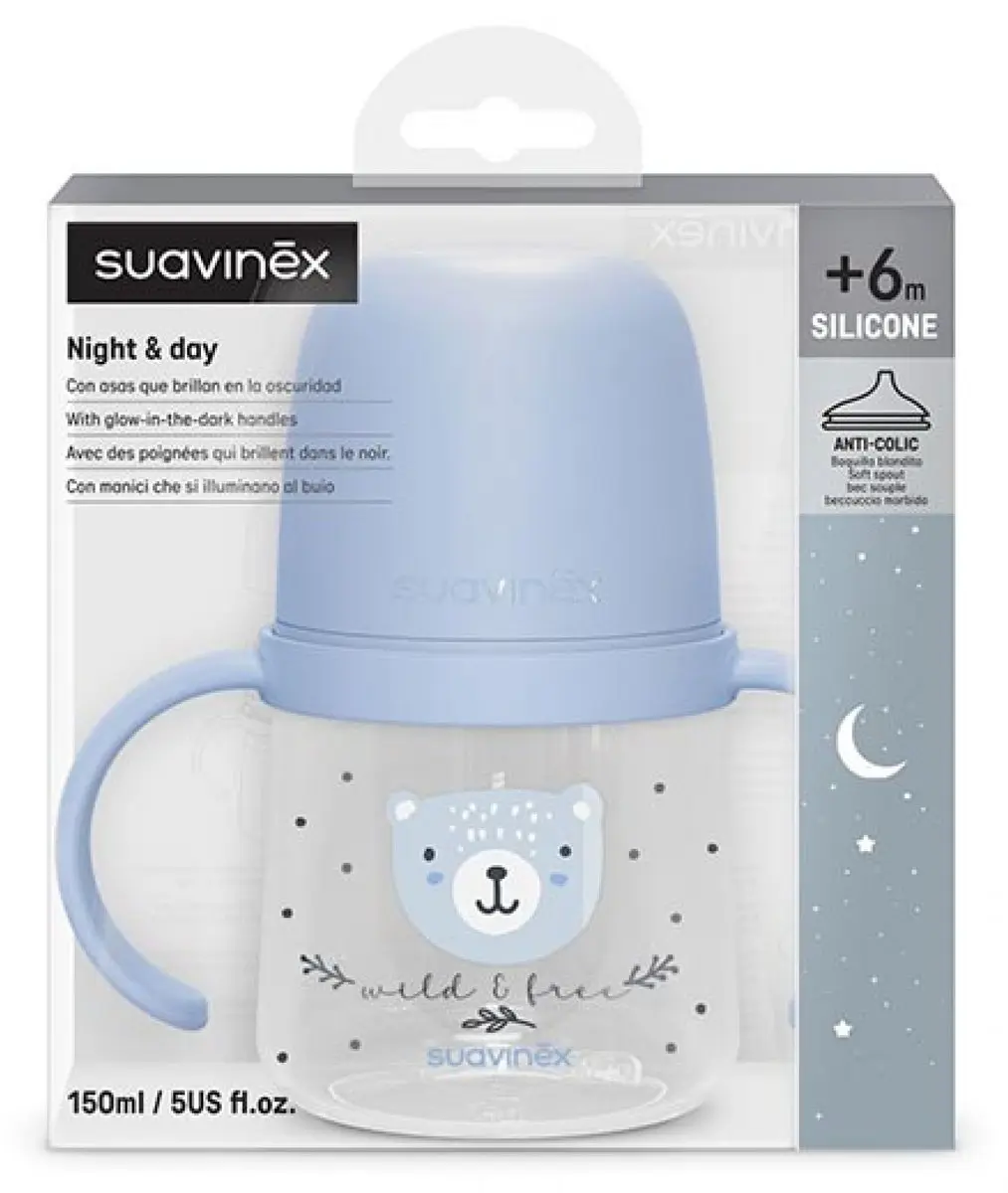 Suavinex Wild & Free Beker 150ml - Blauw
