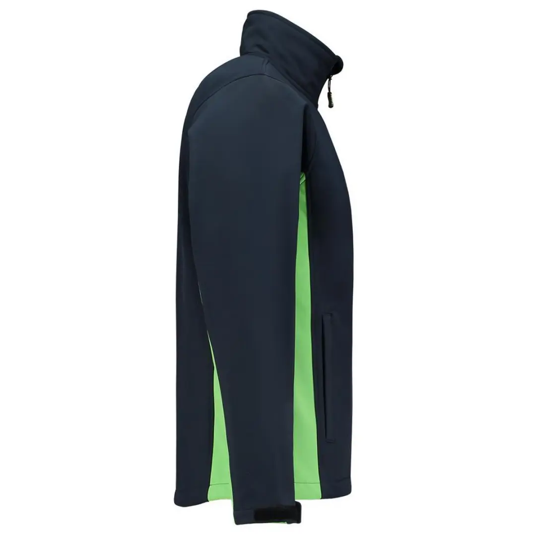 Tricorp Softshell Bicolor 402002 - 3XL - Navy/Lime