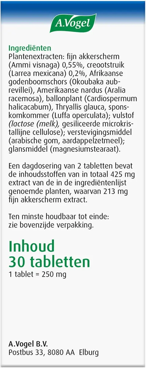 A.Vogel Pollinosan Tabletten 30 Stuks
