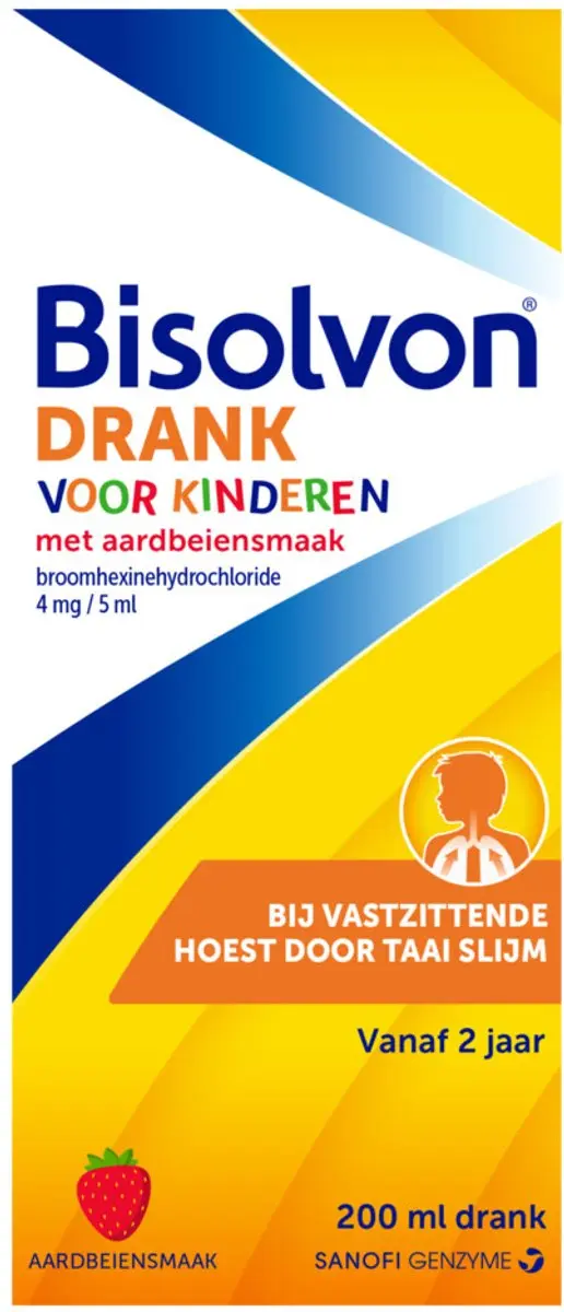 Bisolvon Drank Voor Kinderen Aardbeiensmaak