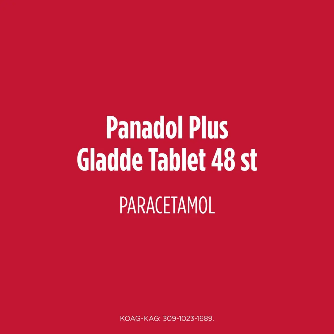Panadol Plus Gladde Tablet 500mg - 48 Stuks