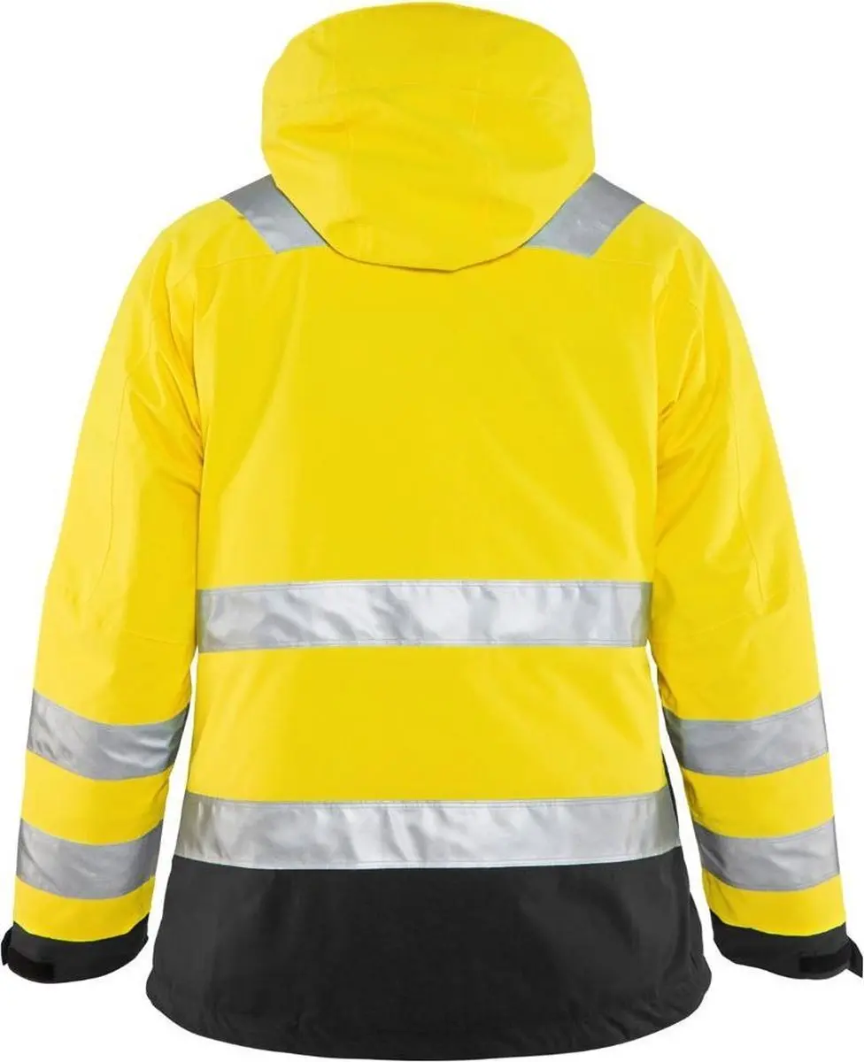 Blåkläder 4872-1987 Dames Winterjas - High Vis Geel/Zwart - S