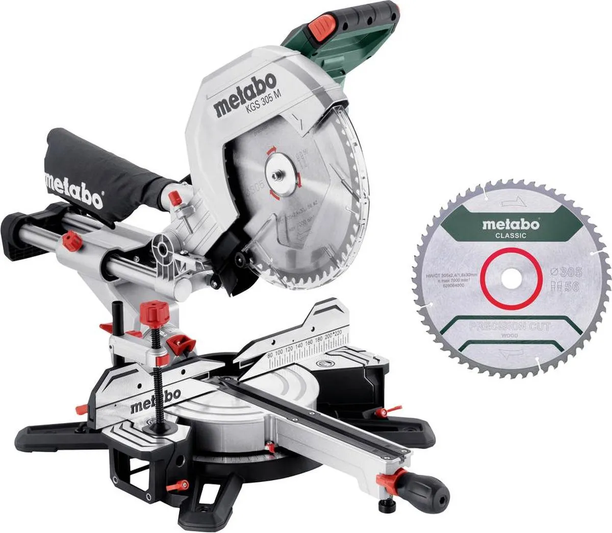 Metabo 613305900 Afkortzaag 1600W 305mm