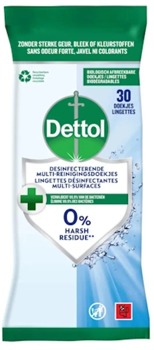 Dettol Desinfecterende Reinigingsdoekjes