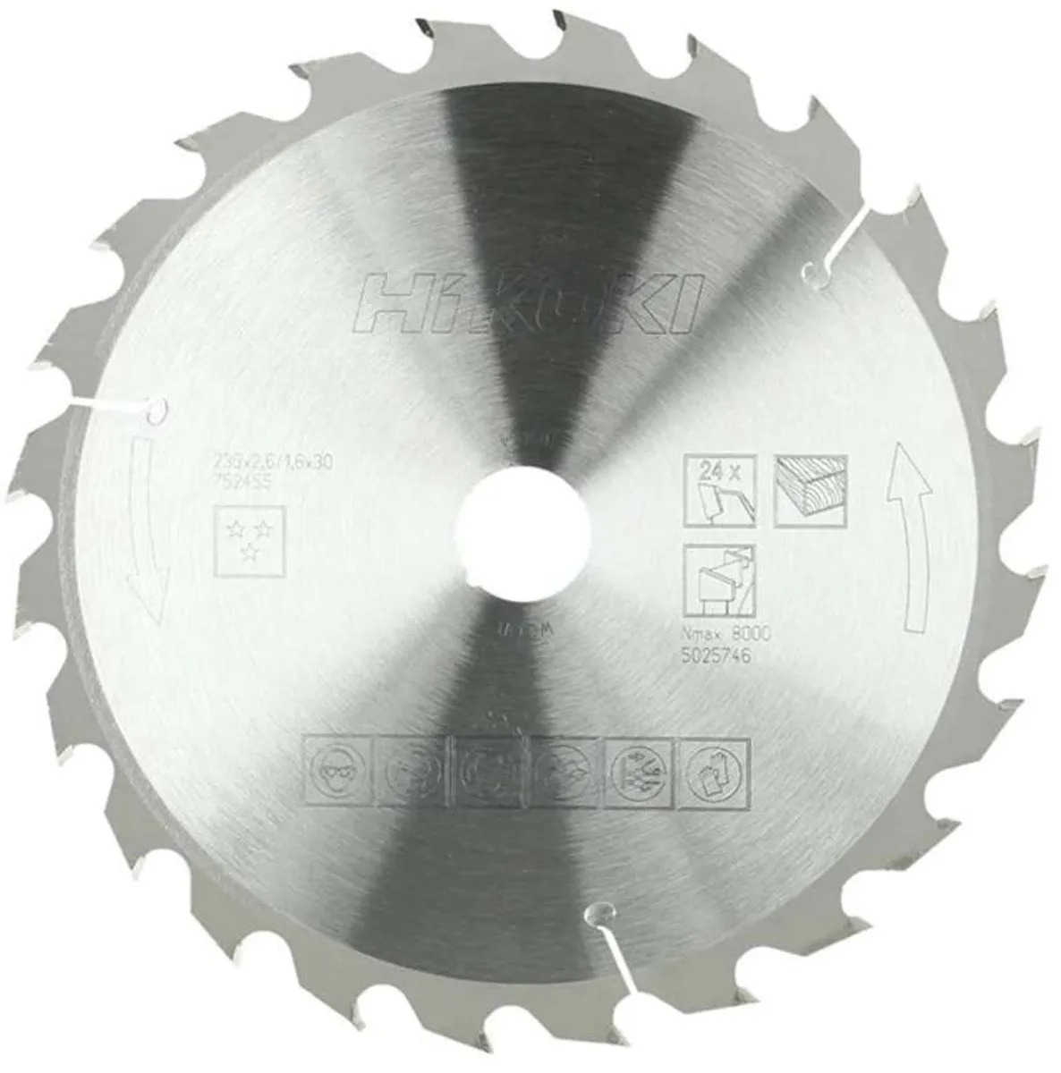 Hikoki Cirkelzaagblad 235x30mm 24T HI00449 - Hout