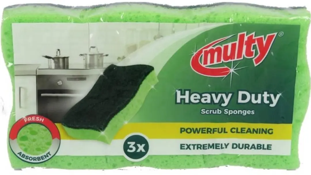 Multy Schuurspons Groen