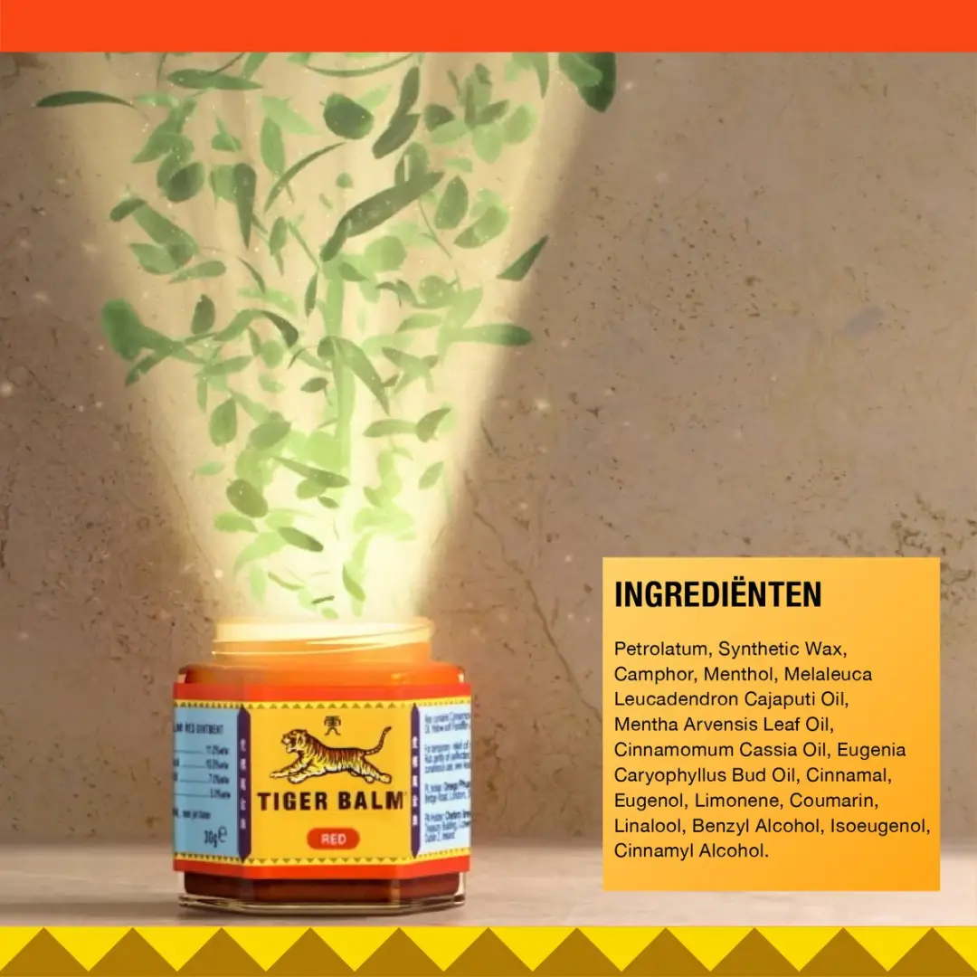 Tiger Balm Rood Tijgerbalsem 19g
