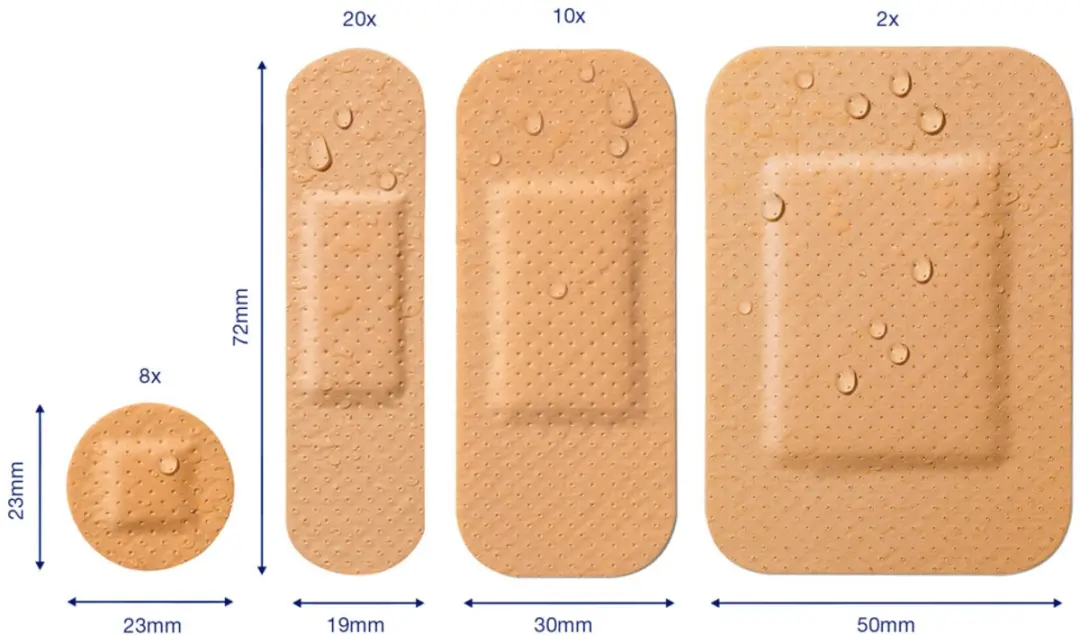 Hansaplast Universal Strips - 2x40 Stuks