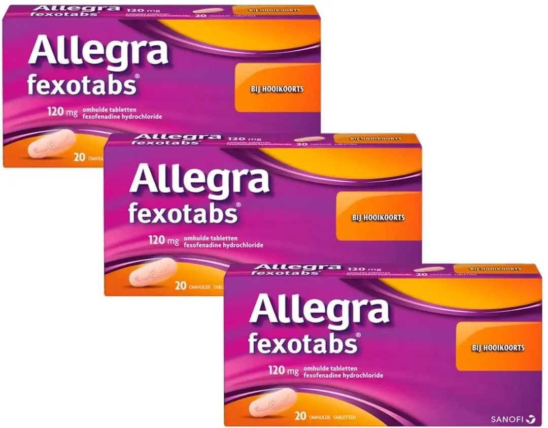 Allegra Fexotabs Hooikoortstabletten 110mg - 60 Stuks