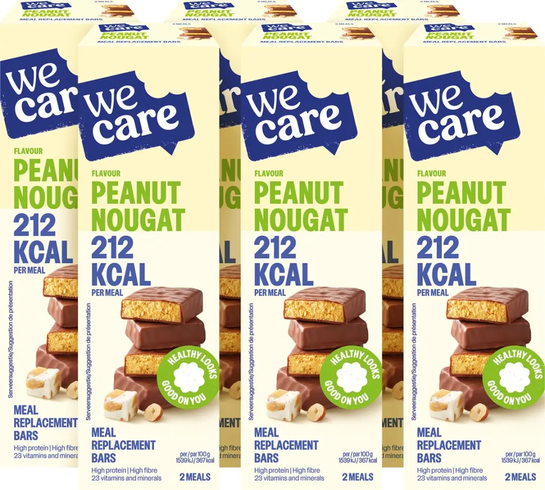 weCare Pinda Nouga Meal Replacement Bars