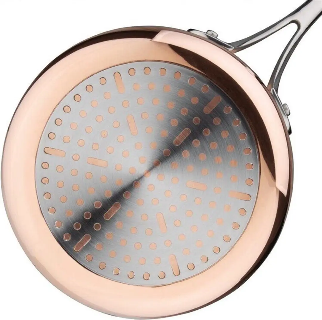 Vogue Tri Wall Koperen Inductie Steelpan 16cm - Vogue CT998