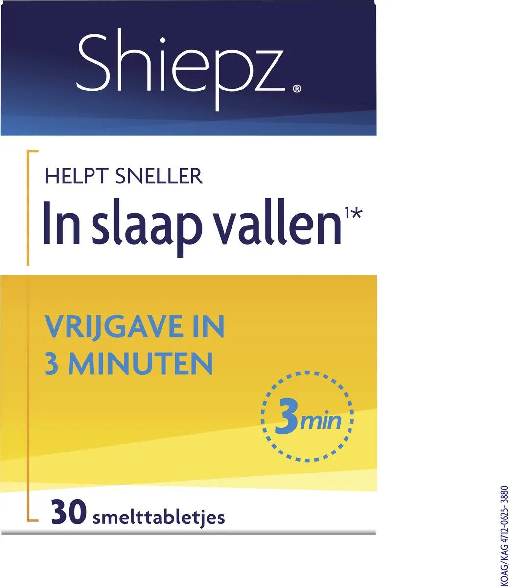 Shiepz Snel Inslapen Smelttabletten 30 Stuks