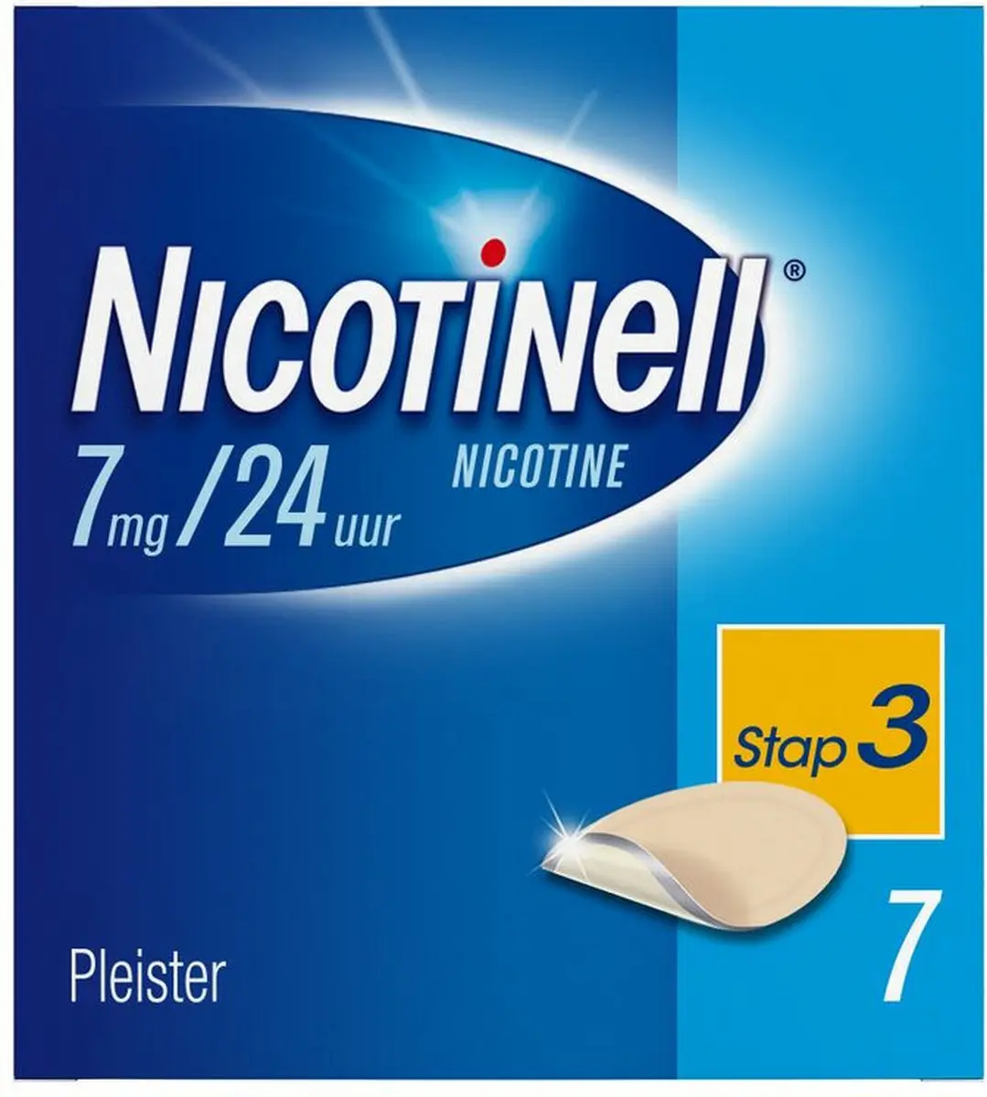 Nicotinell Nicotinepleisters 7mg