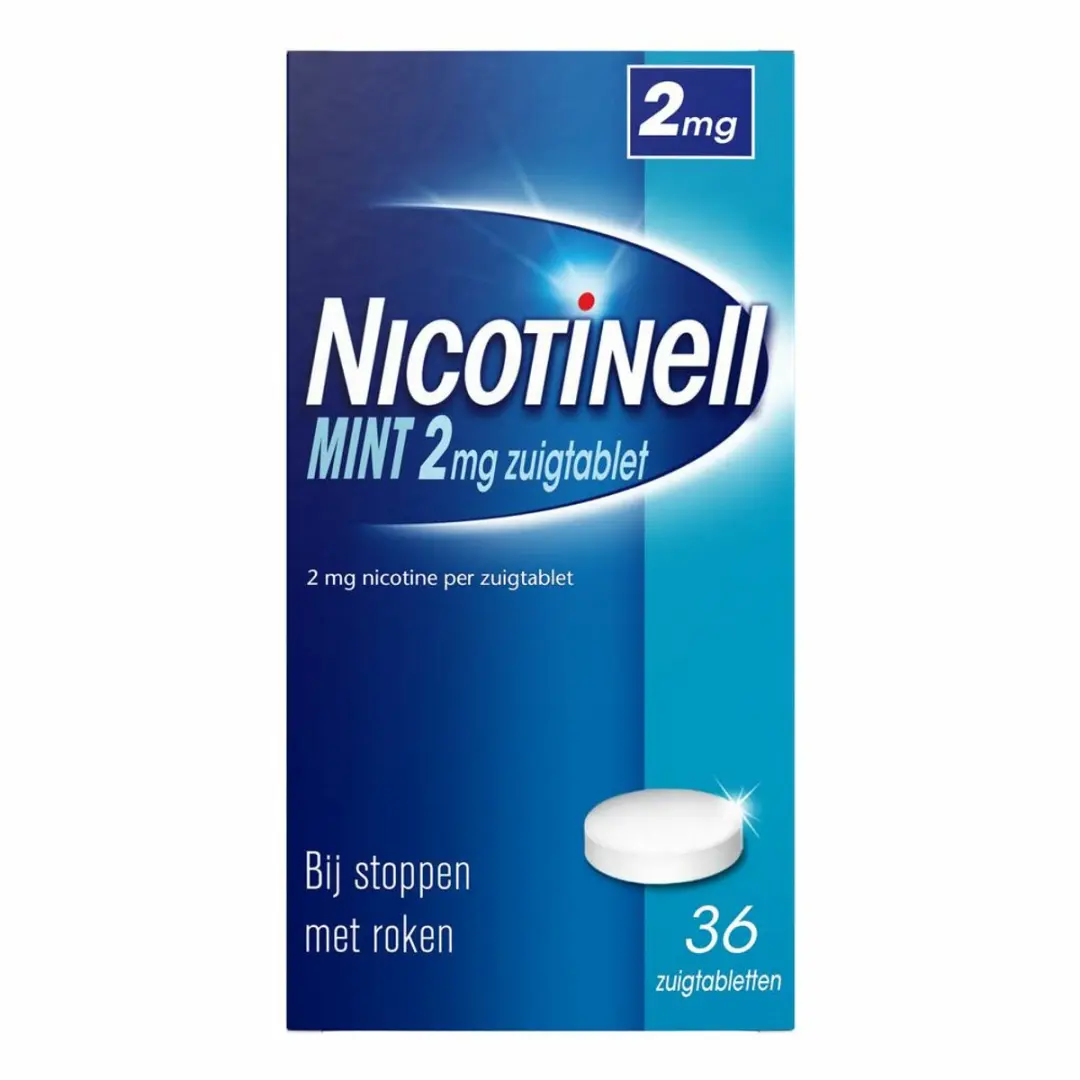 Nicotinell Zuigtablet Mint 2mg - 72 Stuks