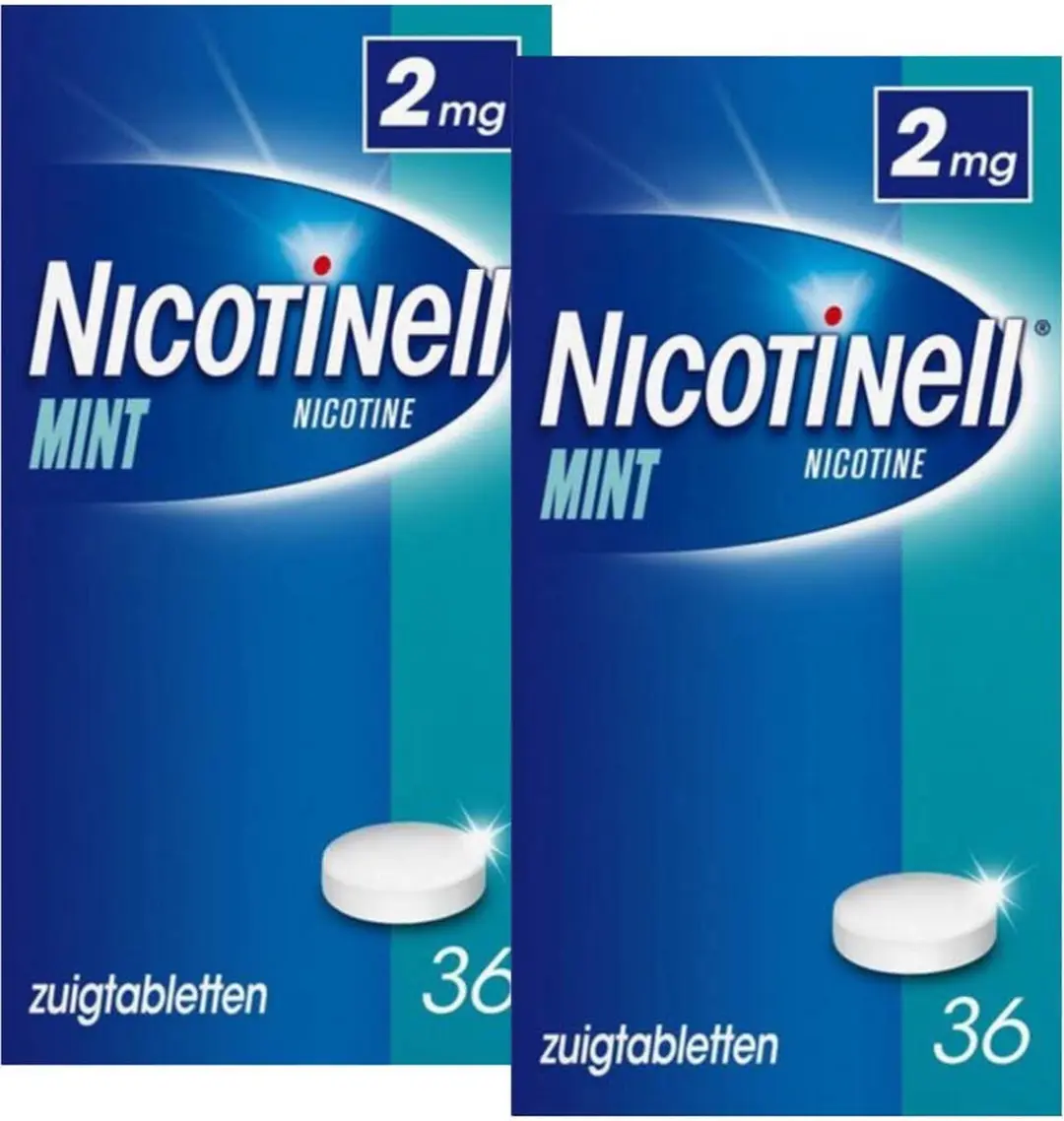 Nicotinell Zuigtablet Mint 2mg - 72 Stuks