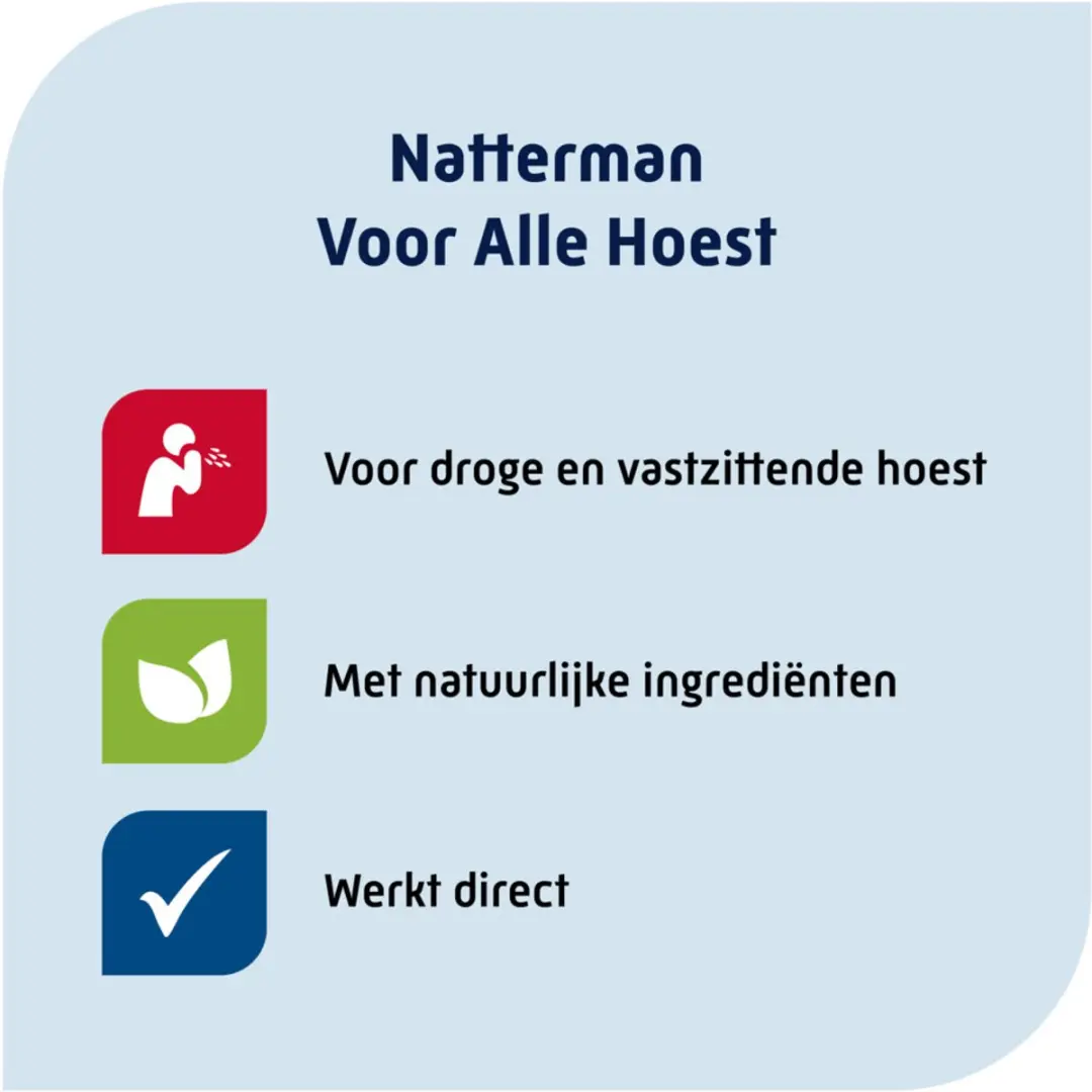 Natterman Voor alle Hoest Hoestdrank 2 x 180ml