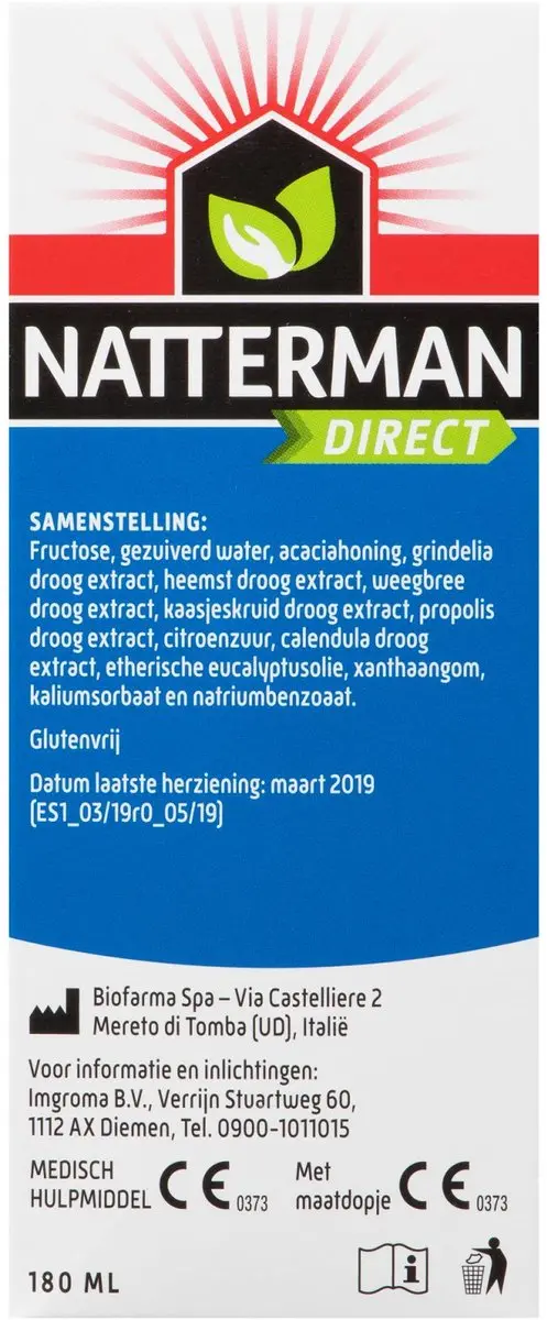 Natterman Voor alle Hoest Hoestdrank 2 x 180ml