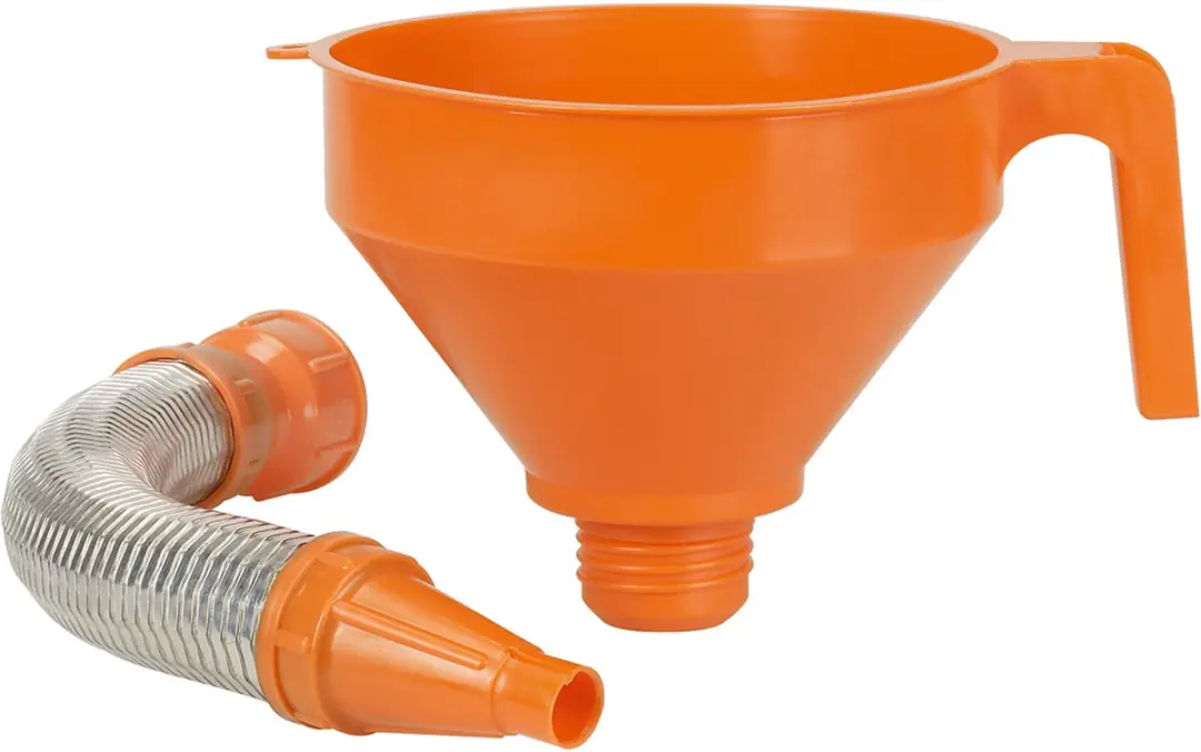 Pressol Trechter met Flexibele Slang 160mm - Oranje