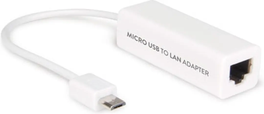 Hamlet HNUMF100 Micro-USB naar LAN Adapter 10/100