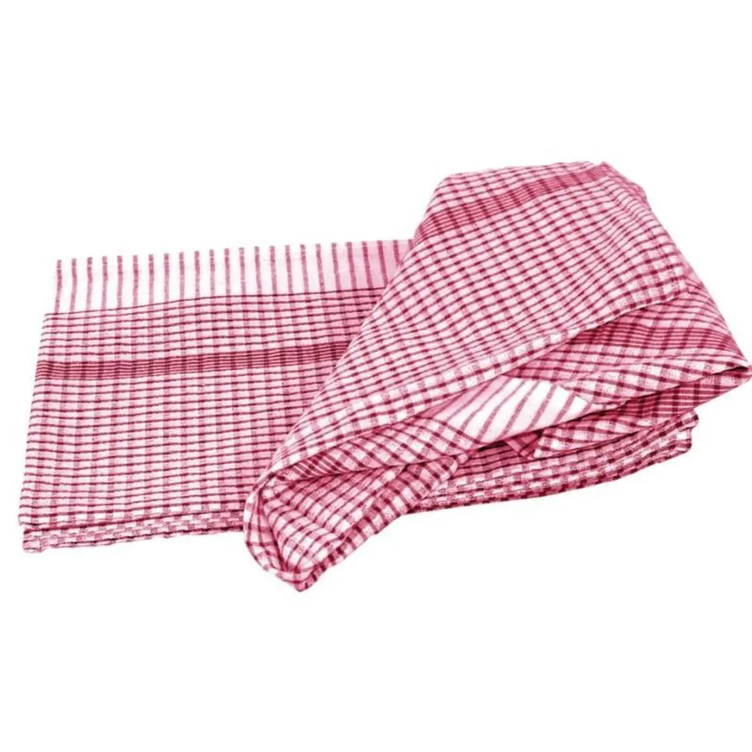 Vogue Theedoek - Rood - 10 Stuks