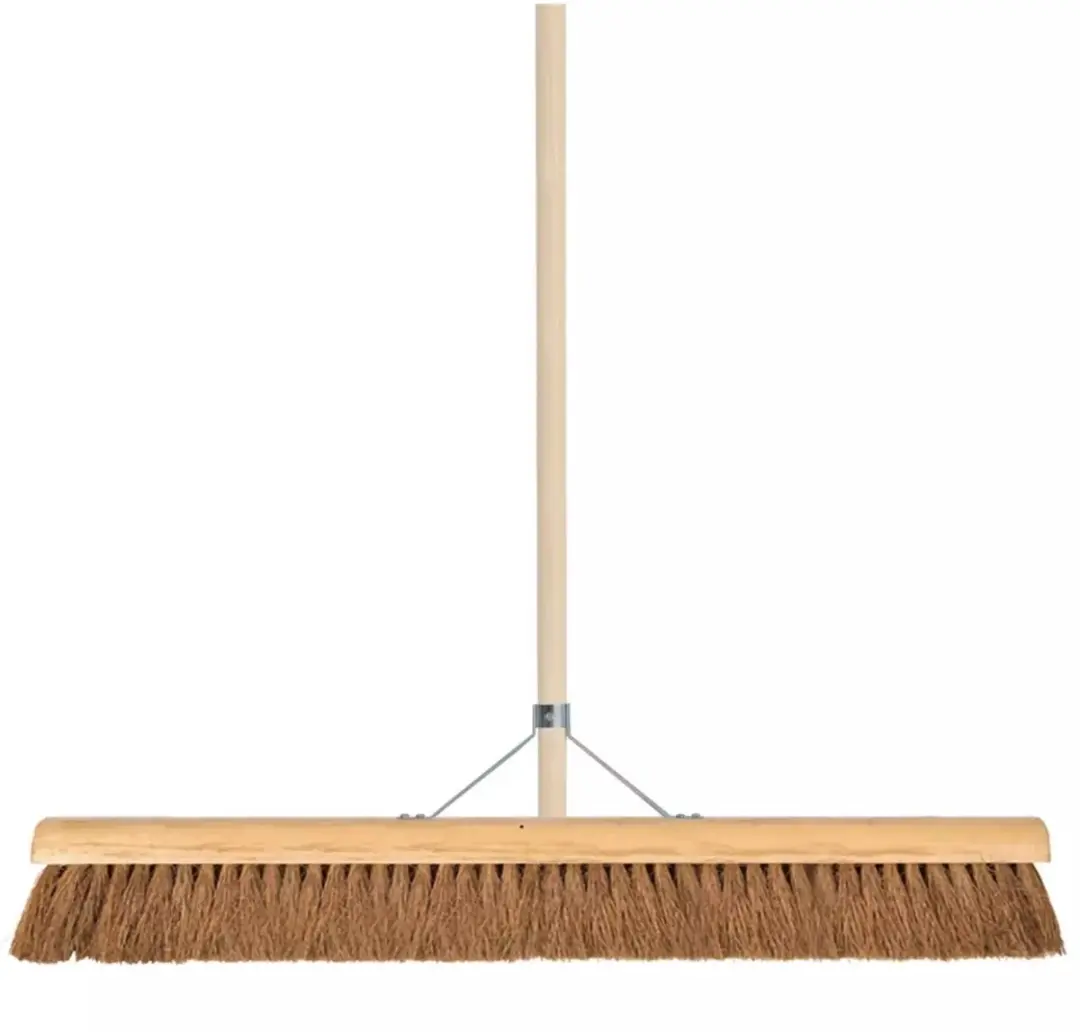 Talen Tools Zaalveger Kokosharen 90cm - Meerkleurig