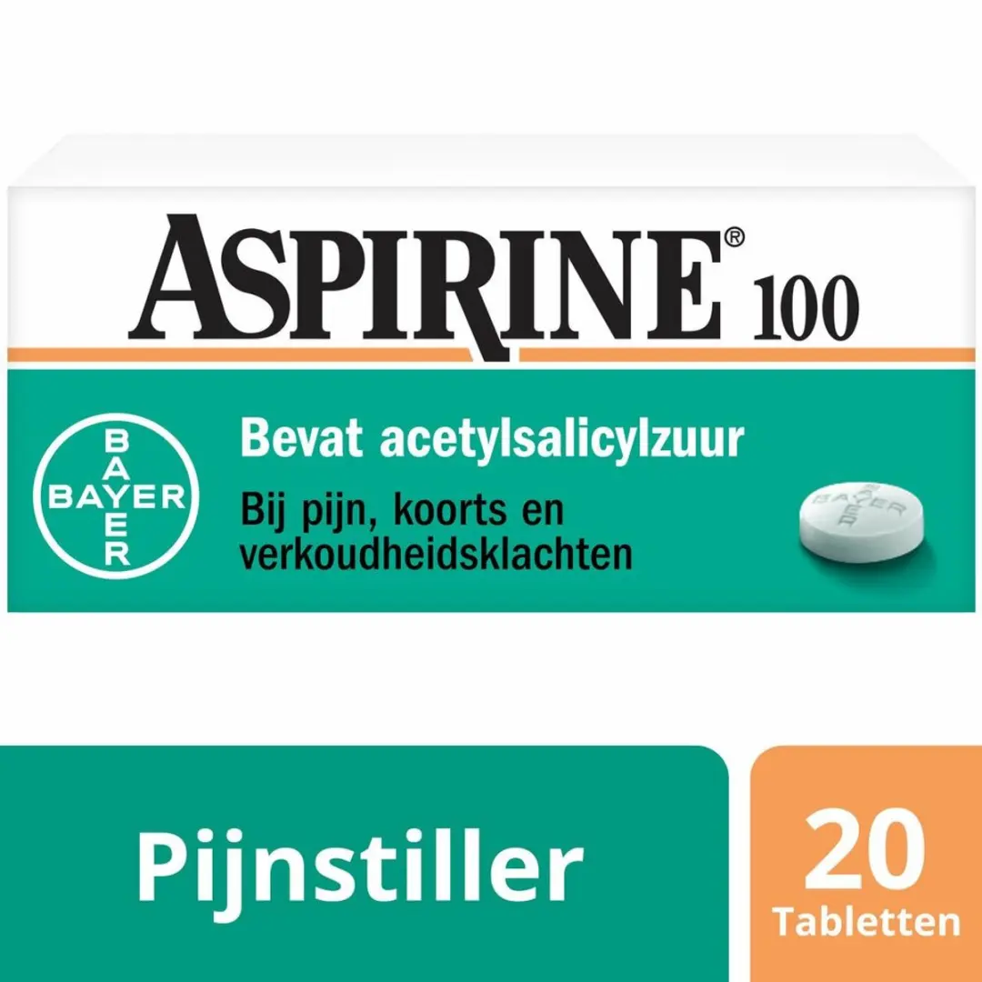 Aspirine 100mg - 40 Tabletten