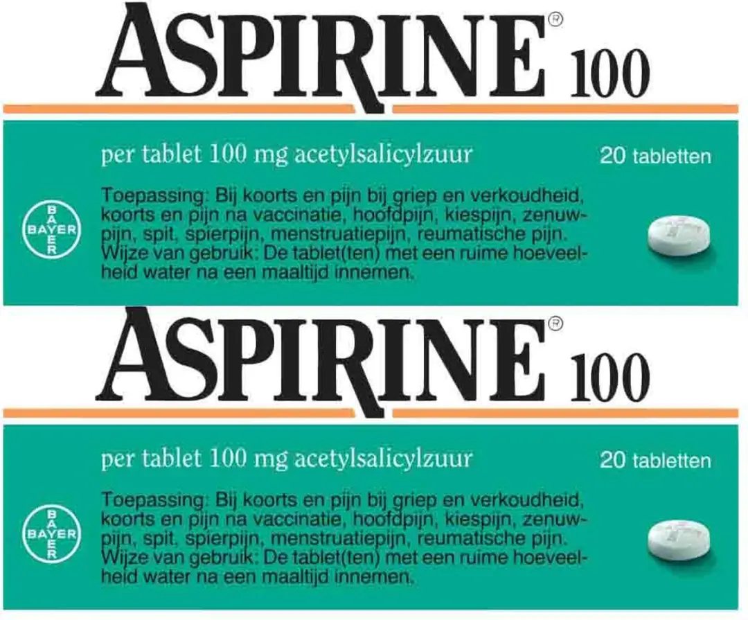 Aspirine 100mg - 40 Tabletten