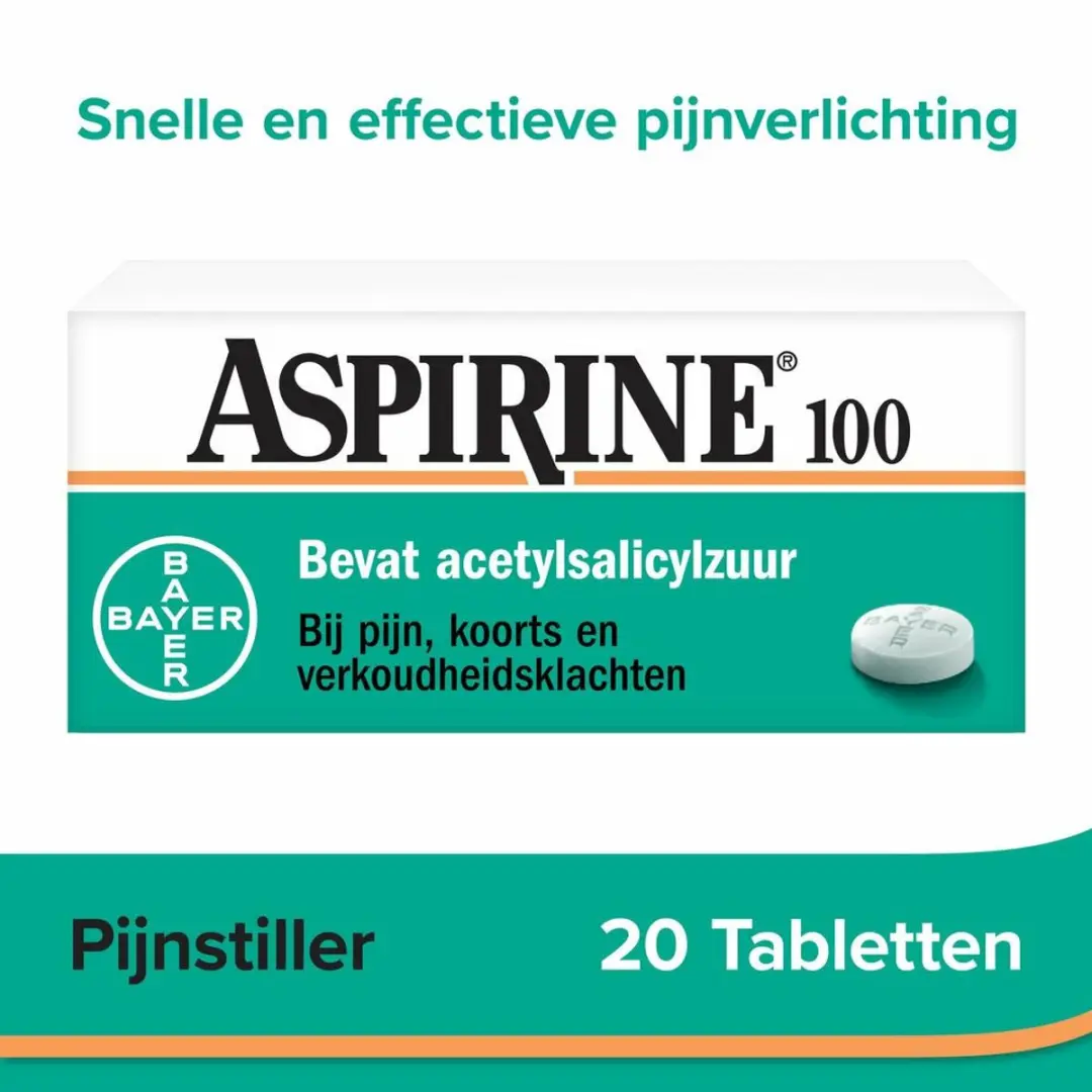 Aspirine 100mg - 40 Tabletten
