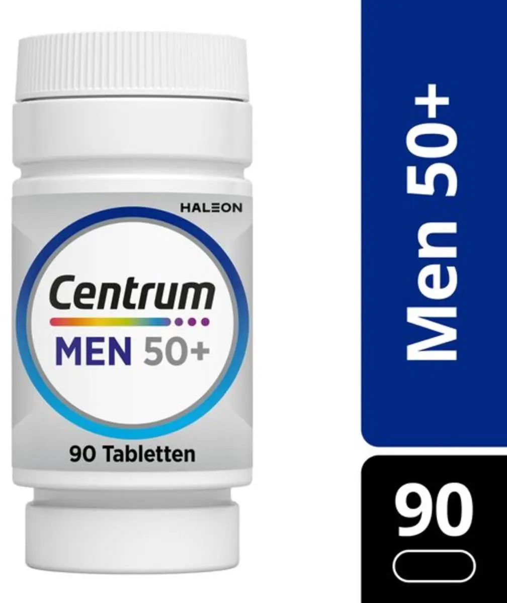 Centrum Men 50+ Multivitaminen 90 Tabletten
