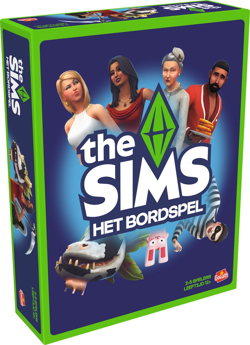 Goliath the Sims het Bordspel - Bordspel - Familiespel - Het bekende videospel voor op je keukentafel