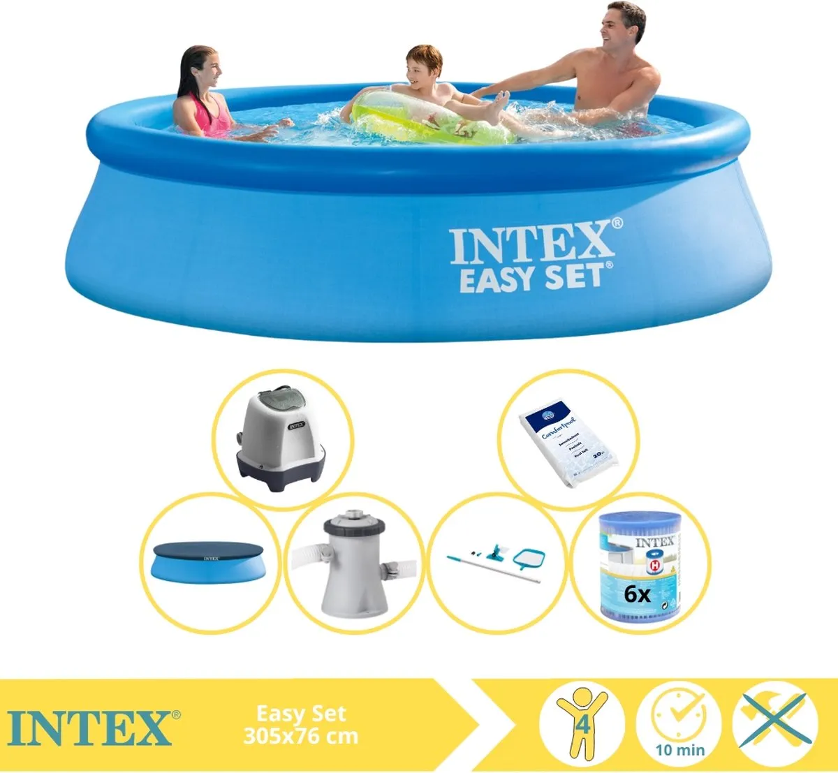 Intex Easy Set Zwembad 305x76cm