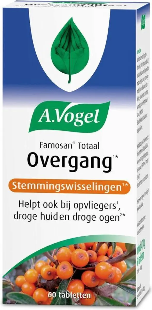 A.Vogel Famosan Overgang Totaal 120 tabletten