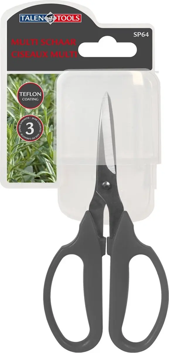 Talen Tools Multifunctionele Schaar Premium 19cm - Meerkleurig