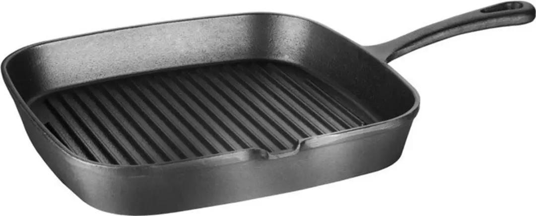 Vogue M653 Vierkante Gietijzeren Pan 24x24cm