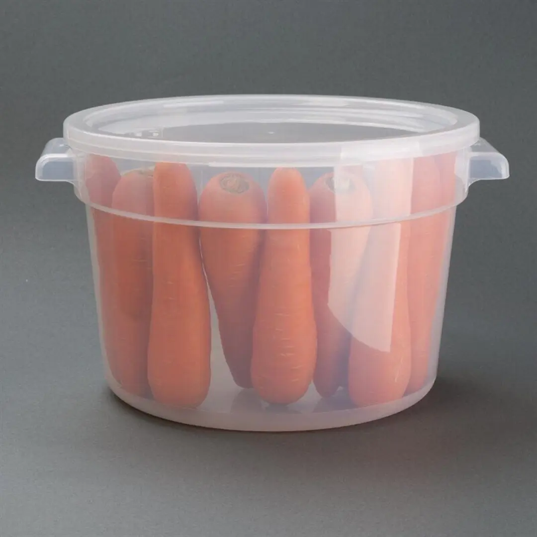 Vogue DJ961 Polypropyleen Vershoudbak 10L - Transparant